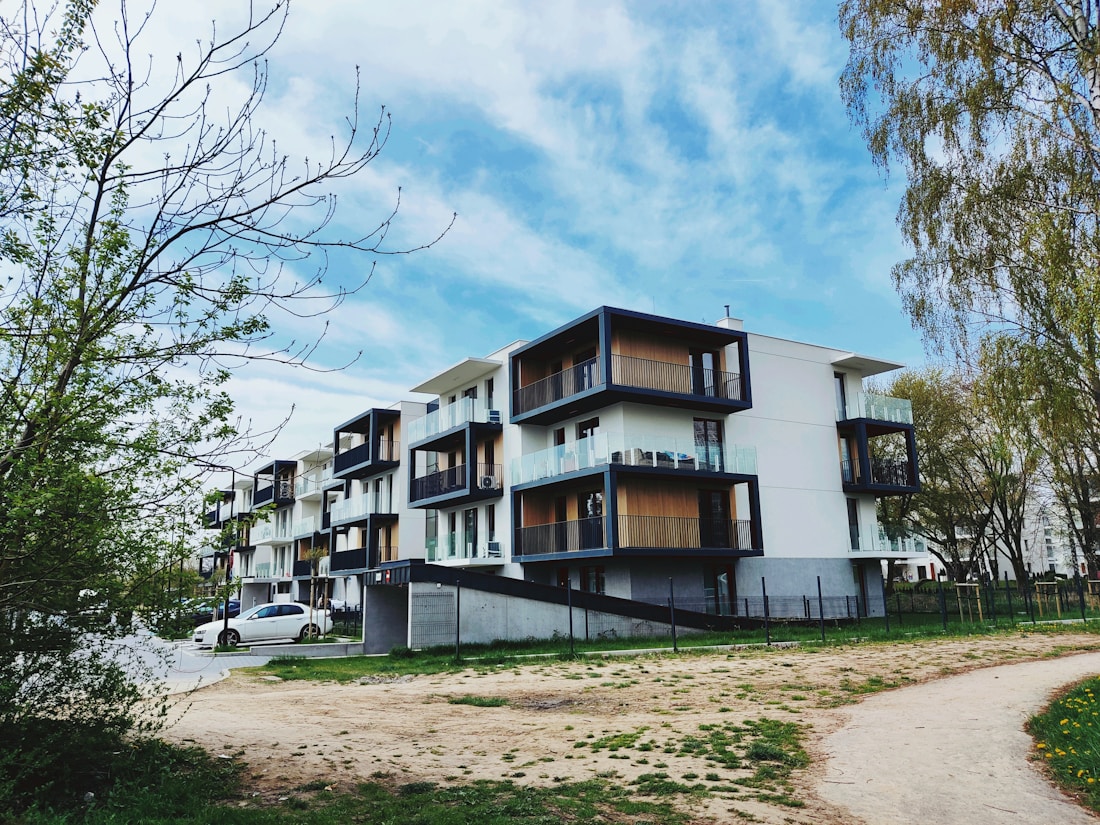 Modern konut mimarisi; temsili görsel
